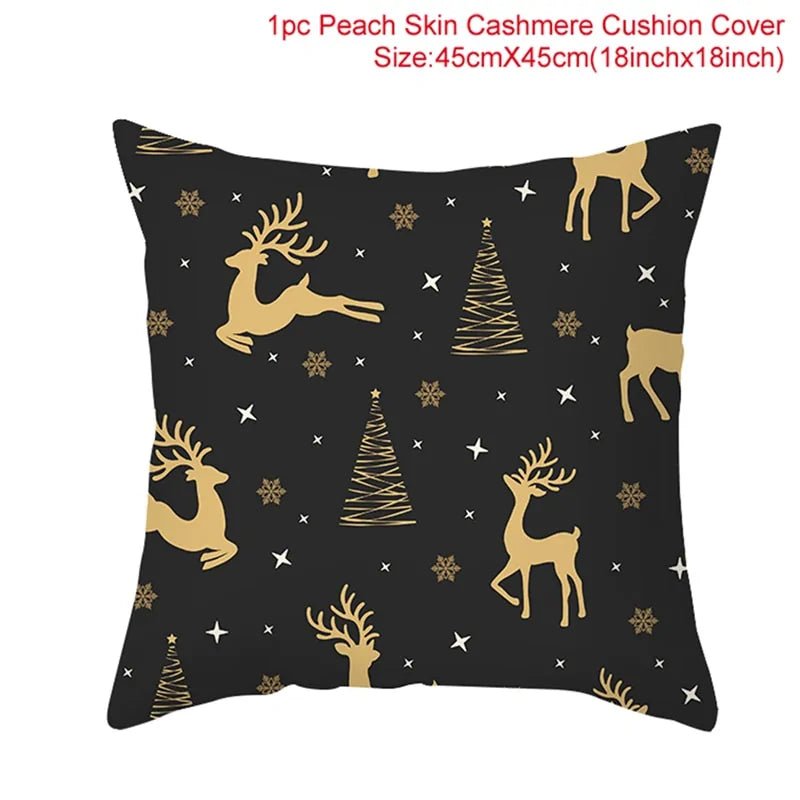 Cartoon Christmas Pillow Cover - SensorySoftShop