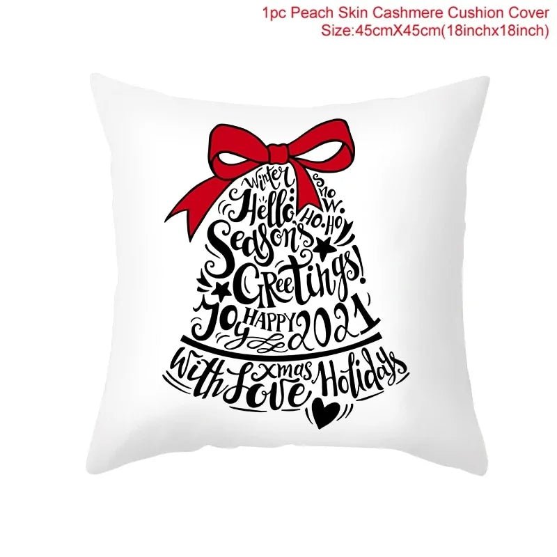 Cartoon Christmas Pillow Cover - SensorySoftShop