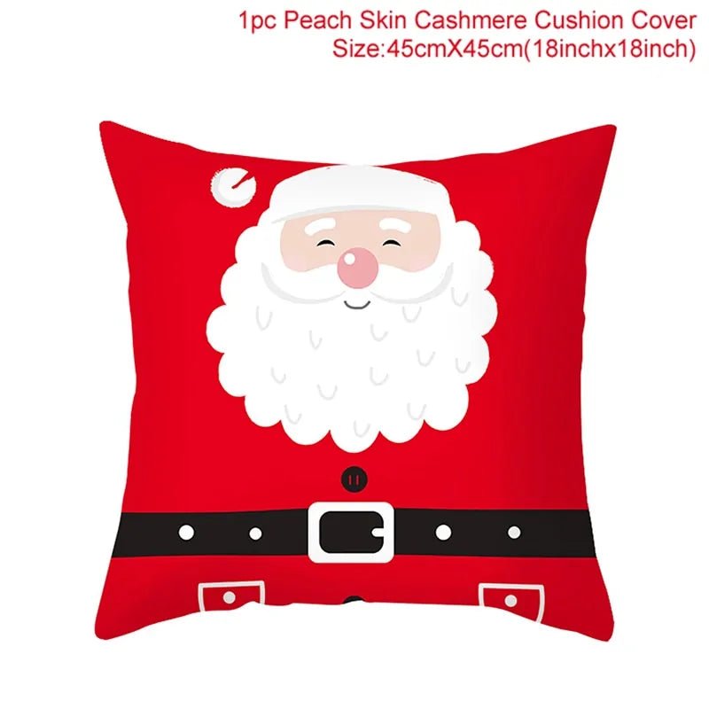 Cartoon Christmas Pillow Cover - SensorySoftShop
