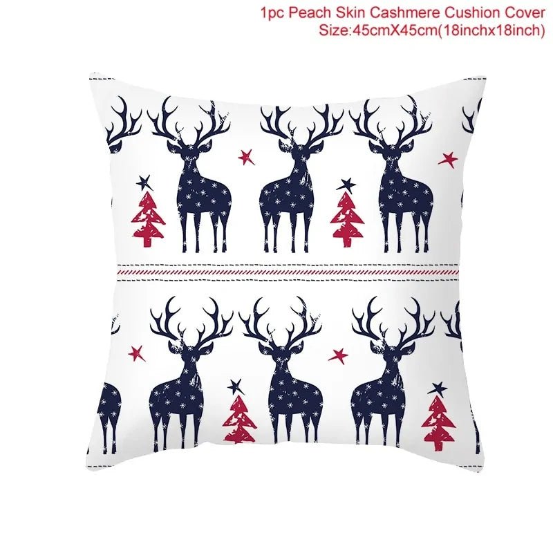 Cartoon Christmas Pillow Cover - SensorySoftShop