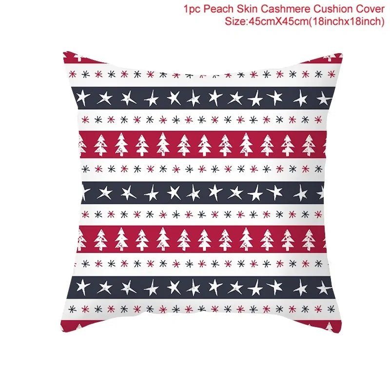 Cartoon Christmas Pillow Cover - SensorySoftShop