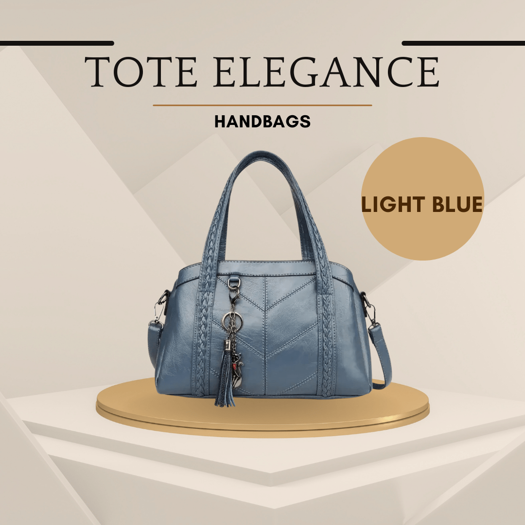Casual Elegant Handbag – Light Blue - SensorySoft