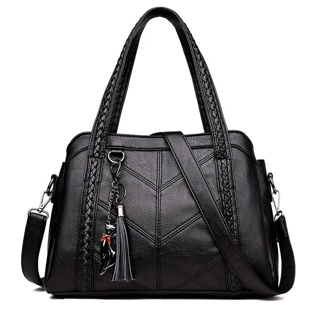 Casual Elegant Handbags – In Black - SensorySoft