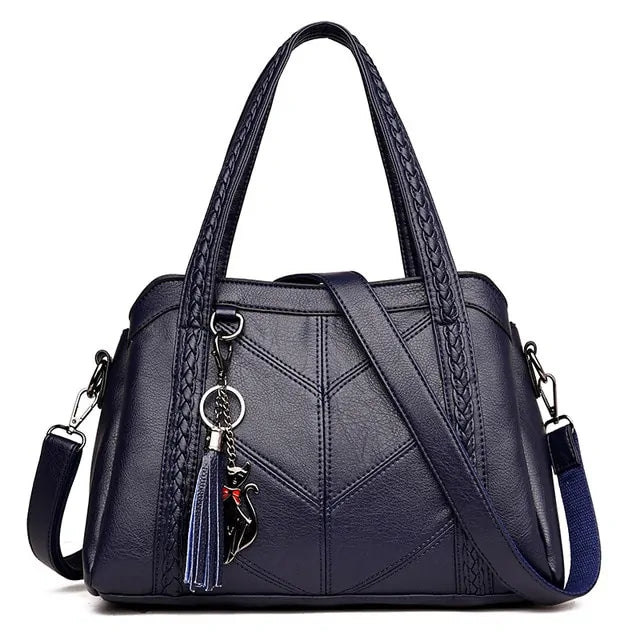 Casual Elegant Handbags – In Dark Blue - SensorySoft