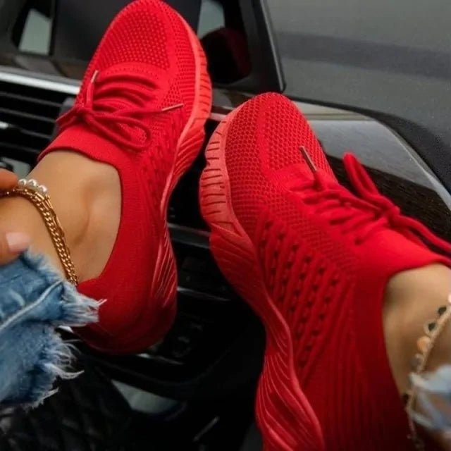Casual Shoes Ladies Sport Sneakers - 5 Vivid Colours! - SensorySoft