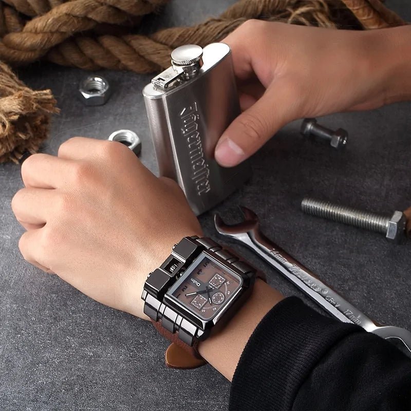 Casual Square Wristwatch - SensorySoft