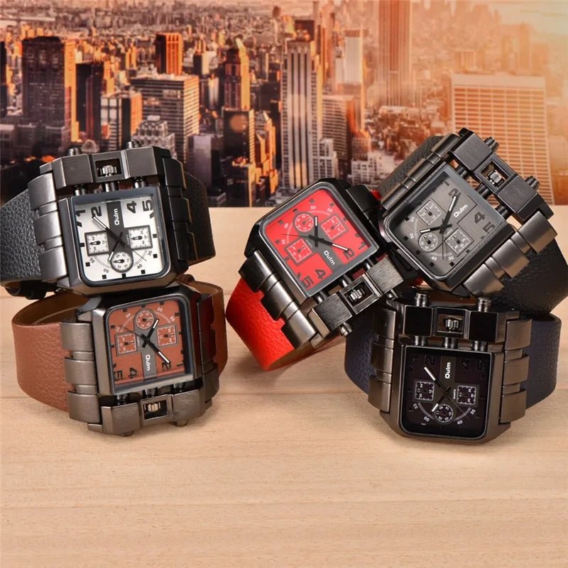 Casual Square Wristwatch - SensorySoft