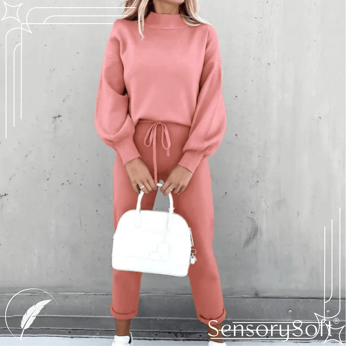 Casual Two - Piece Hoodie Set - SensorySoftShop