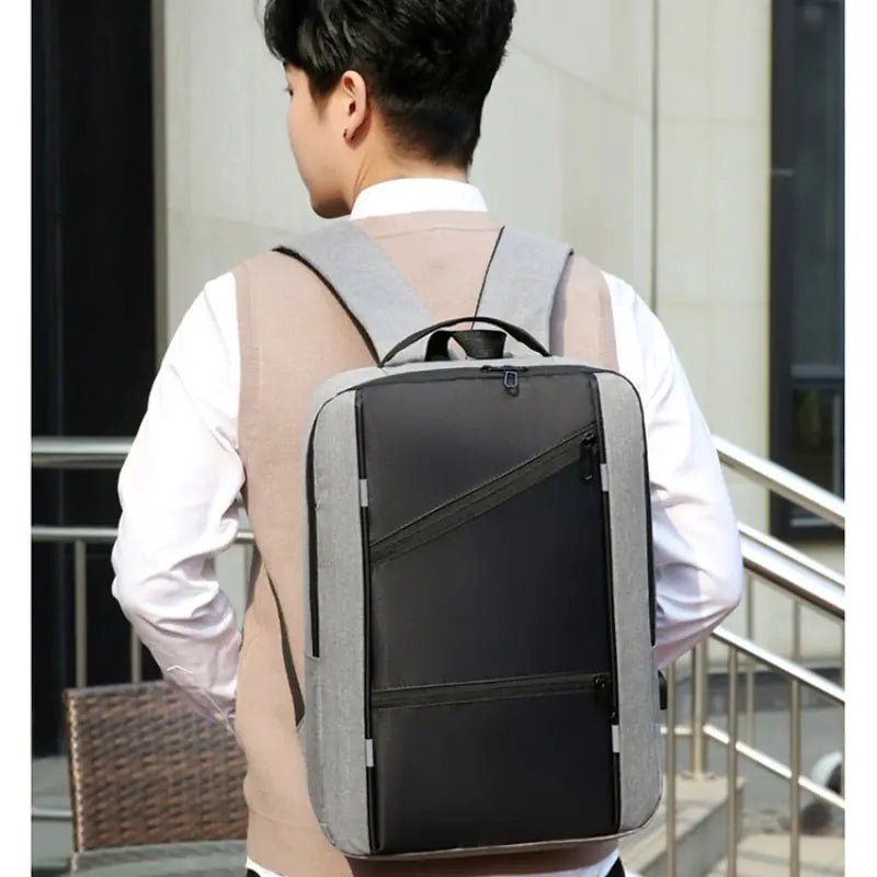 Casual Waterproof Backpack – Stay Dry in Style - SensorySoft
