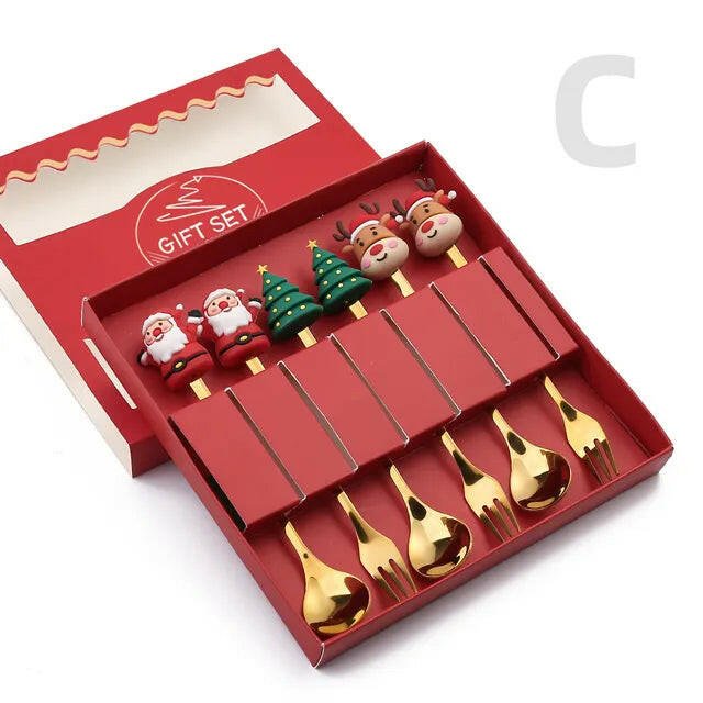 Christmas Cutlery Set - SensorySoftShop