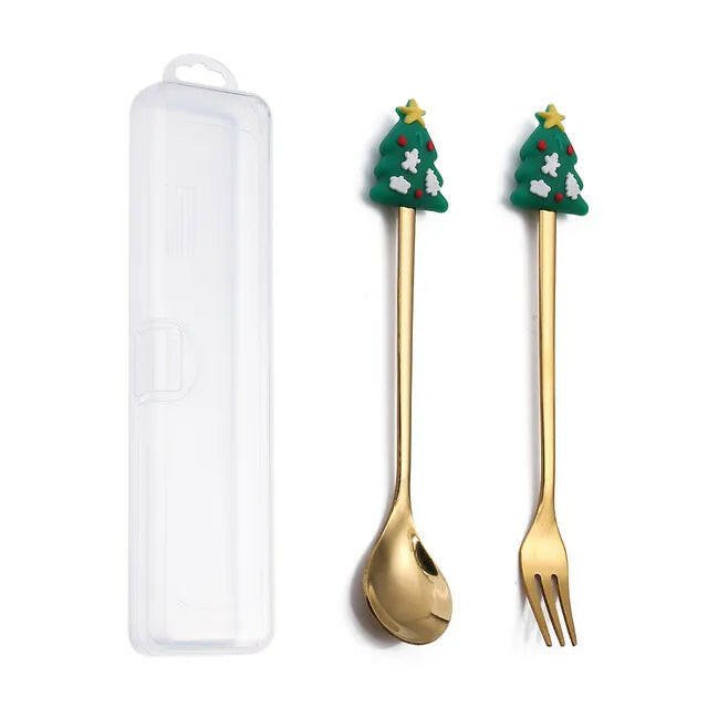 Christmas Cutlery Set - SensorySoftShop