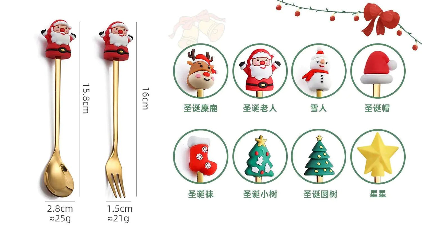 Christmas Cutlery Set - SensorySoftShop