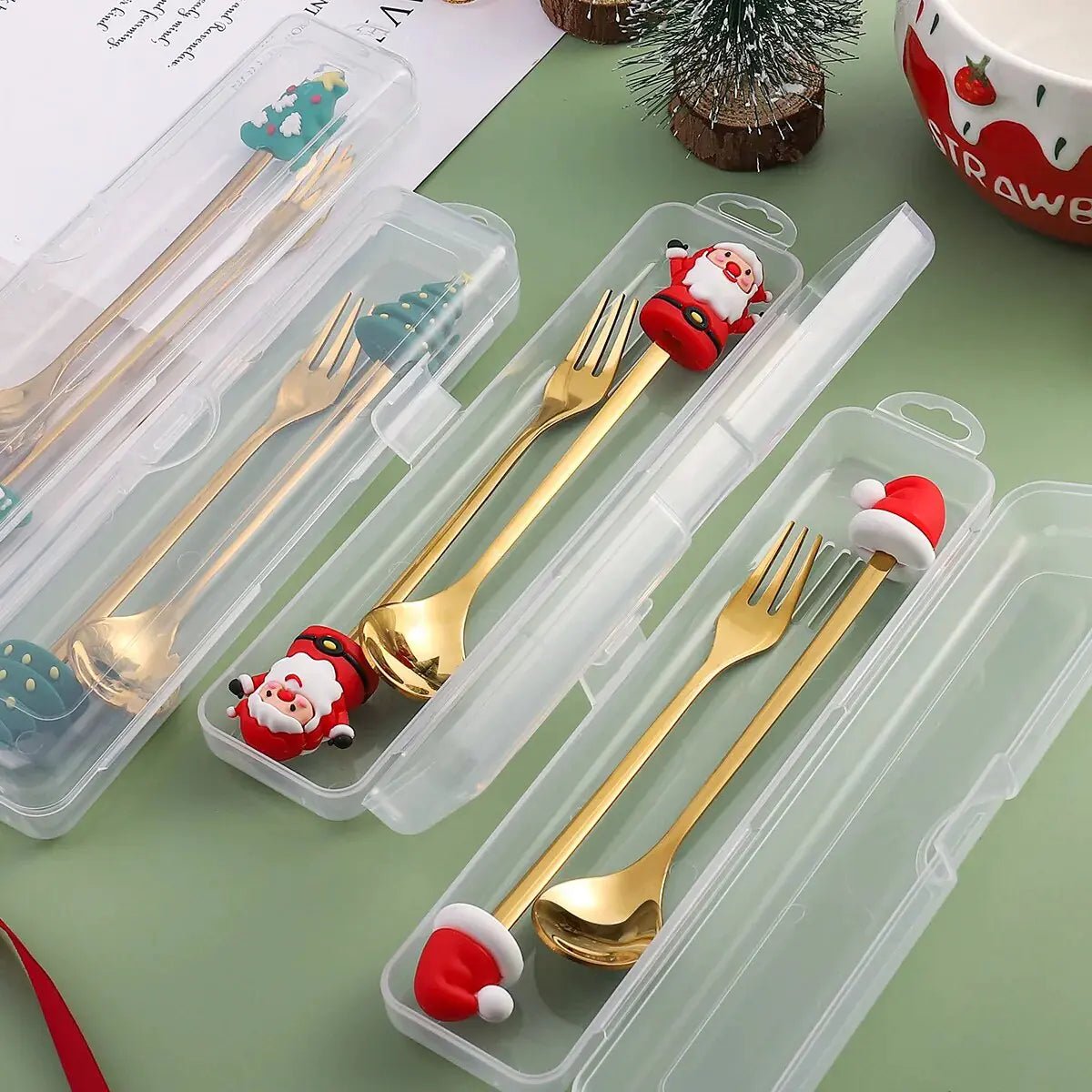 Christmas Cutlery Set - SensorySoftShop