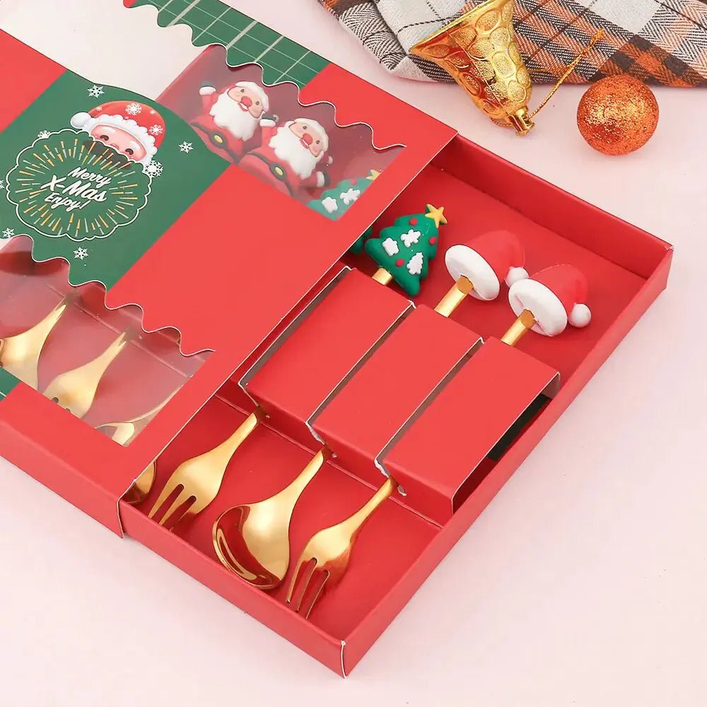 Christmas Cutlery Set - SensorySoftShop