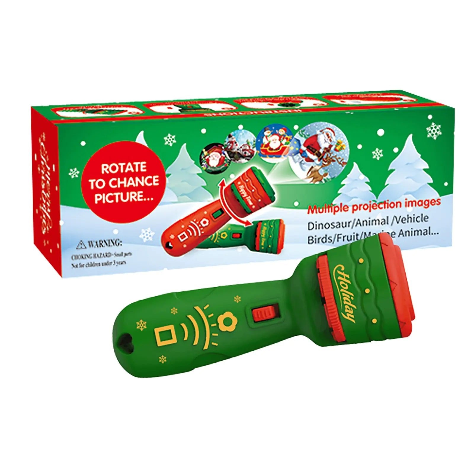 Christmas Flashlight Projection - SensorySoftShop