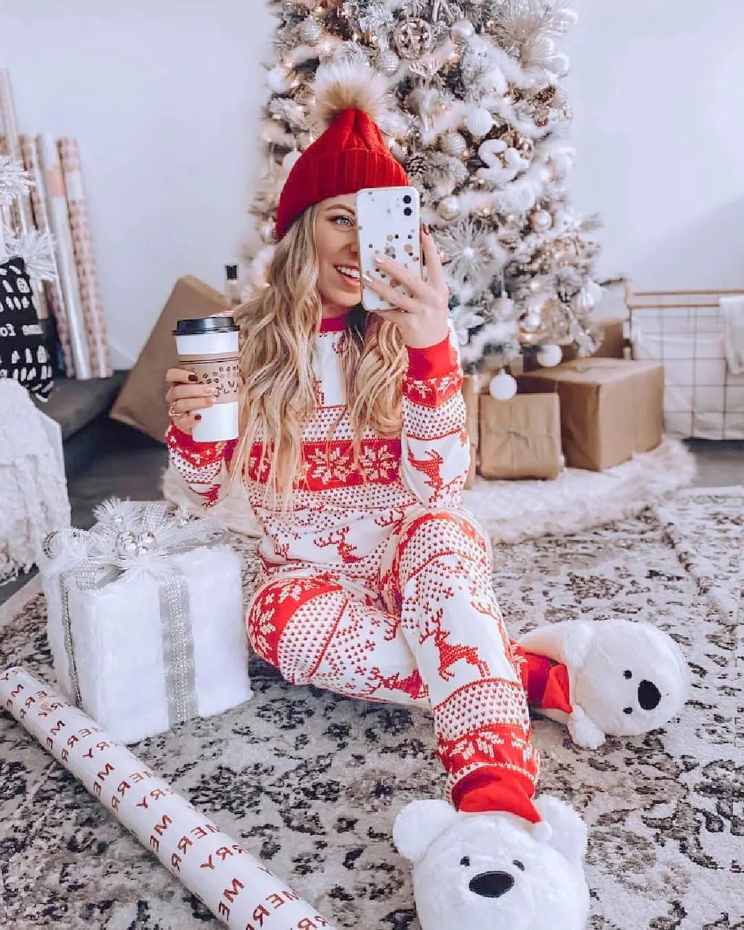 Christmas Pajamas Fall Family Set - SensorySoftShop