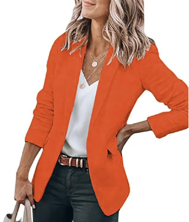 Classic Elegance Long Sleeve Suit Jacket - SensorySoftShop