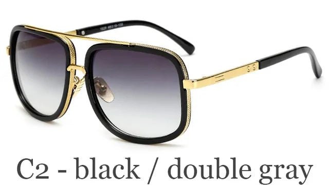 Classic Oversized Men Sunglasses - SensorySoft