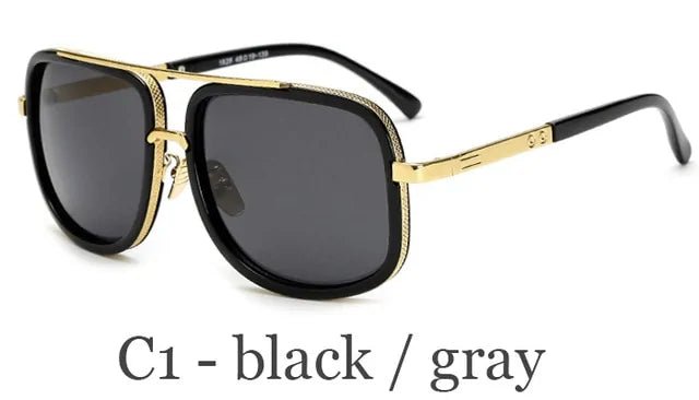 Classic Oversized Men Sunglasses - SensorySoft