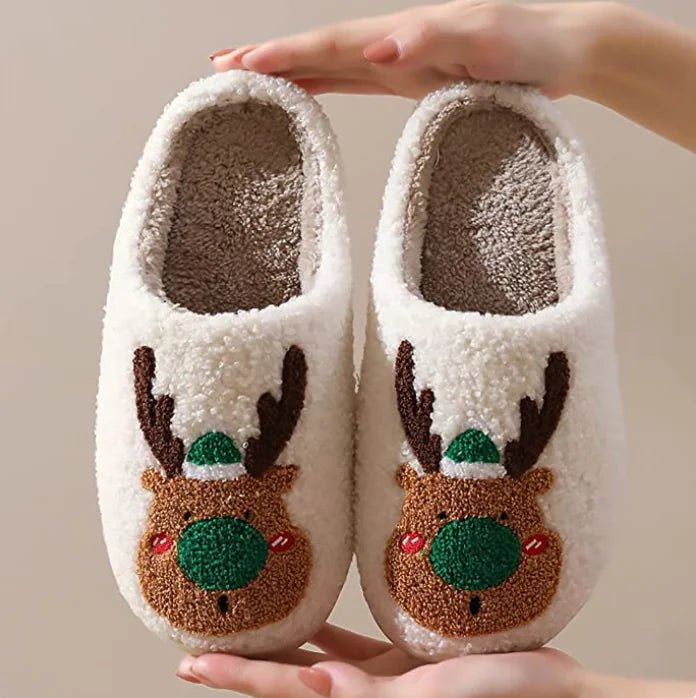 Cozy Christmas Slippers - SensorySoftShop