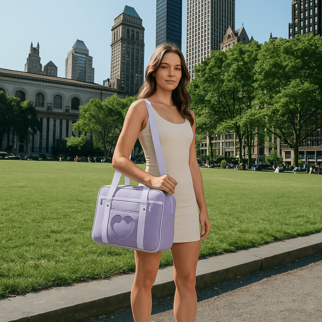 Creative Travel Handbag - JK Uniform Shoulder Bag - SensorySoftShop
