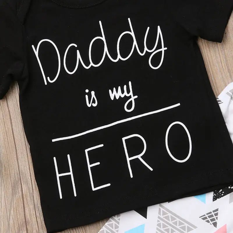 Daddy Hero Pajama Top and Pants - SensorySoftShop