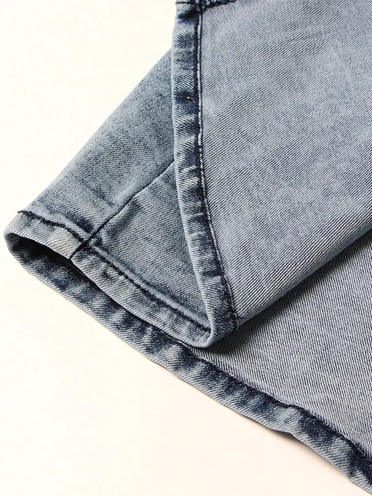 Denim Oversized Jacket - SensorySoftShop