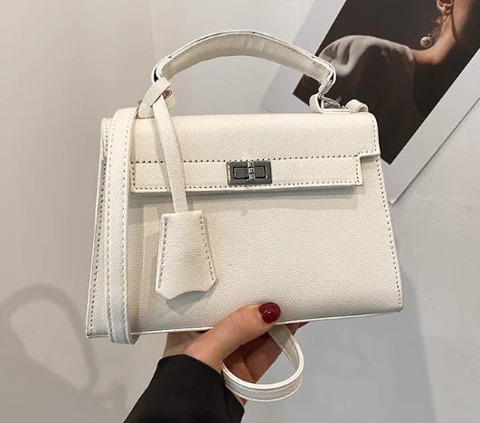 Designer Classic Leather Crossbody Bag – Timeless Style, Everyday Glam - SensorySoft