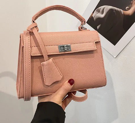 Designer Classic Leather Crossbody Bag – Timeless Style, Everyday Glam - SensorySoft