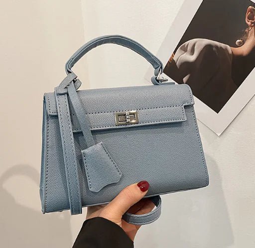 Designer Classic Leather Crossbody Bag – Timeless Style, Everyday Glam - SensorySoft