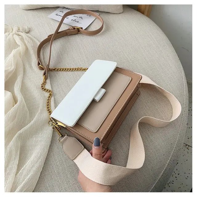Designer Leather Crossbody Shopping Bag - SensorySoftShop