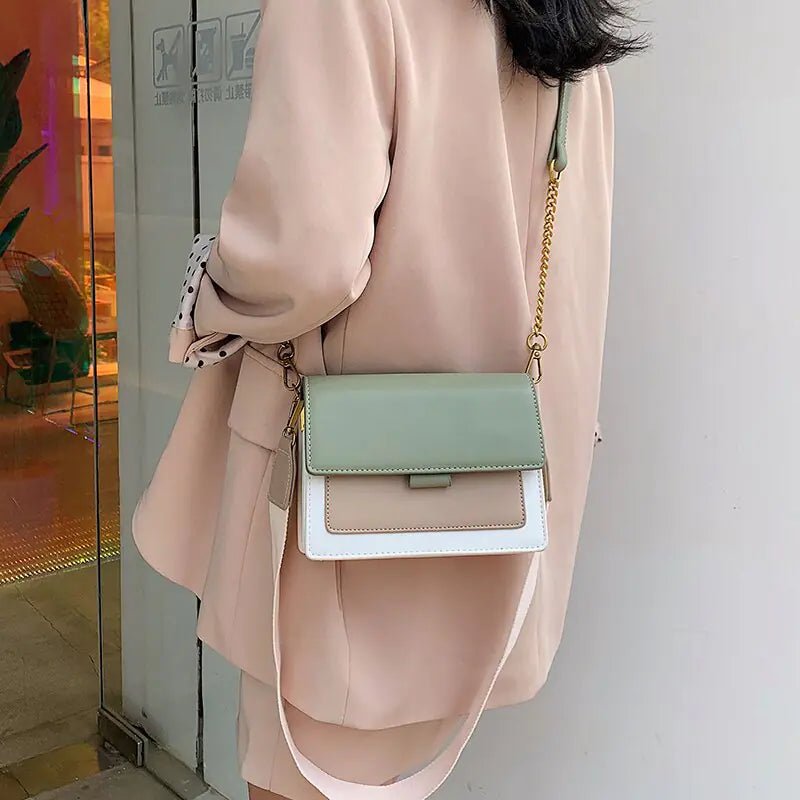 Designer Leather Crossbody Shopping Bag - SensorySoftShop