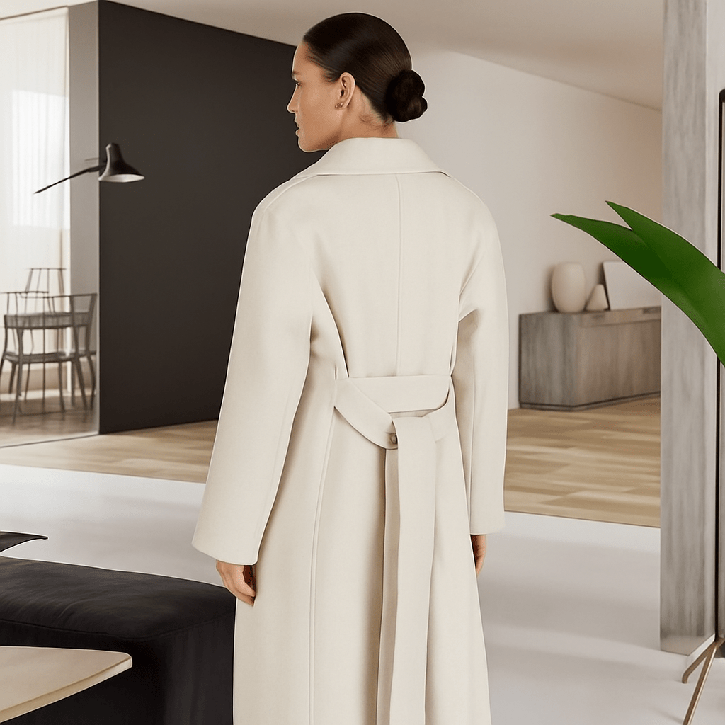 Designer Wool Coat - Women's Knit Jackets - SensorySoft