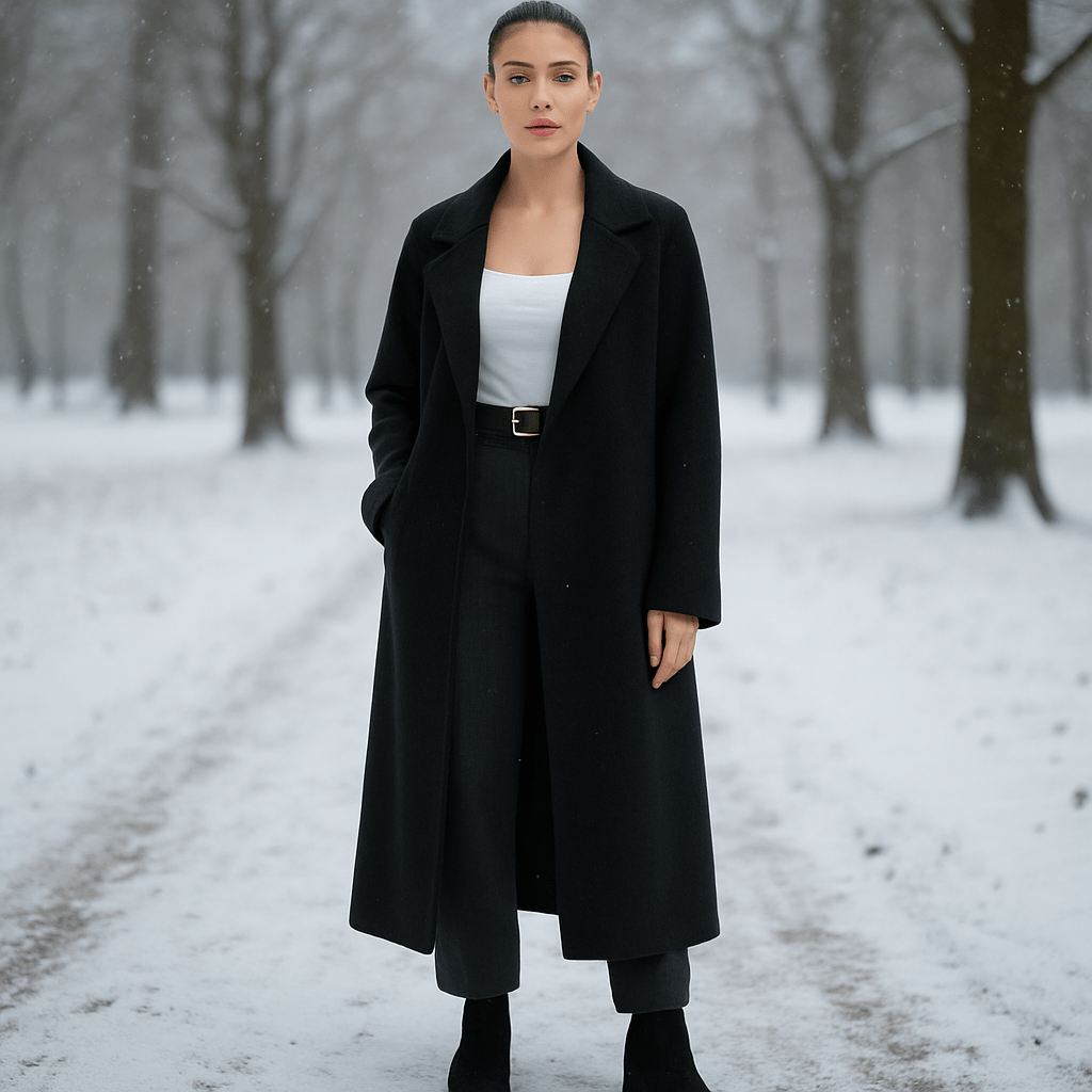 Designer Wool Coat - Women's Knit Jackets - SensorySoft
