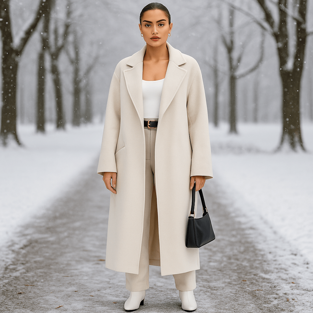 Designer Wool Coat - Women's Knit Jackets - SensorySoft