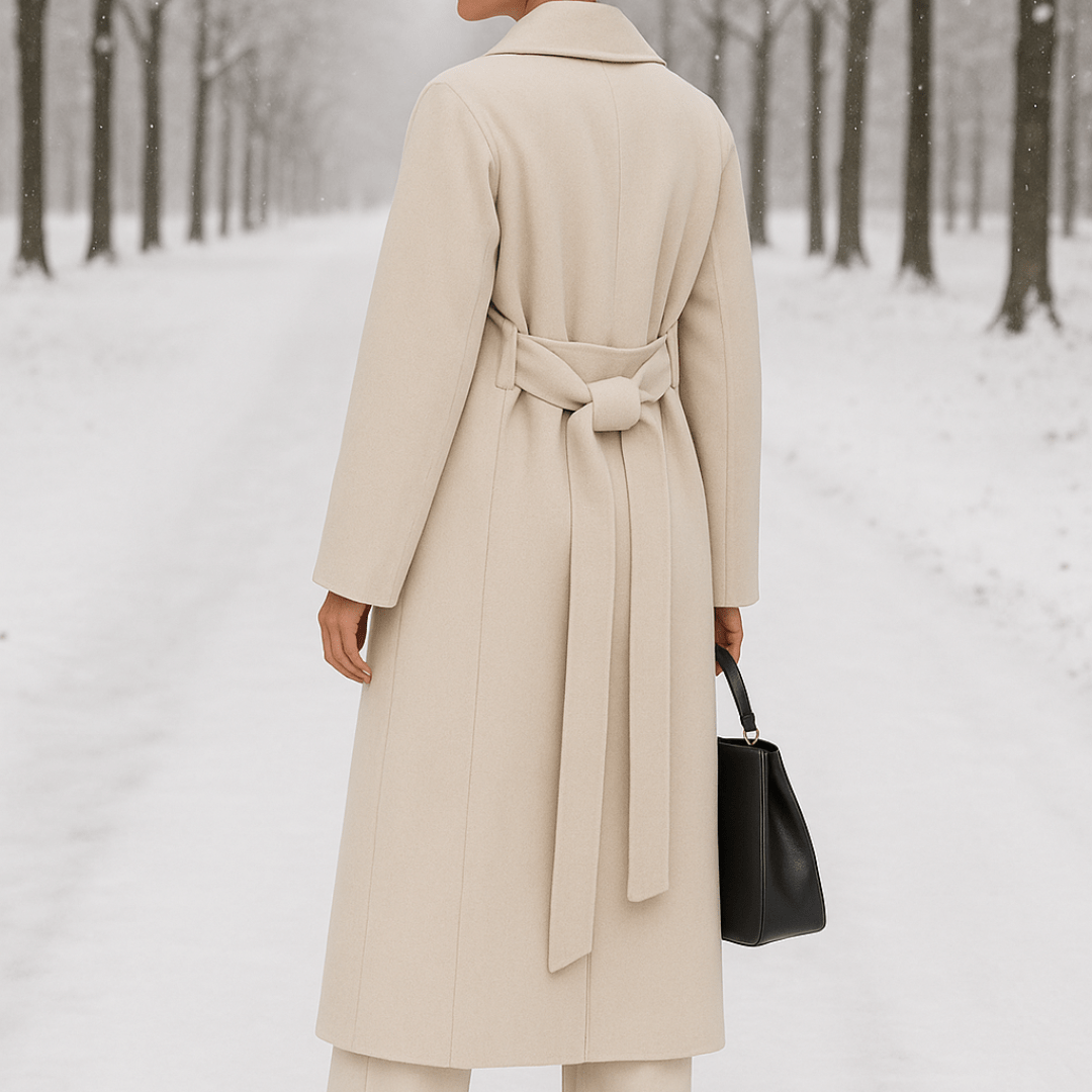 Designer Wool Coat - Women's Knit Jackets - SensorySoft