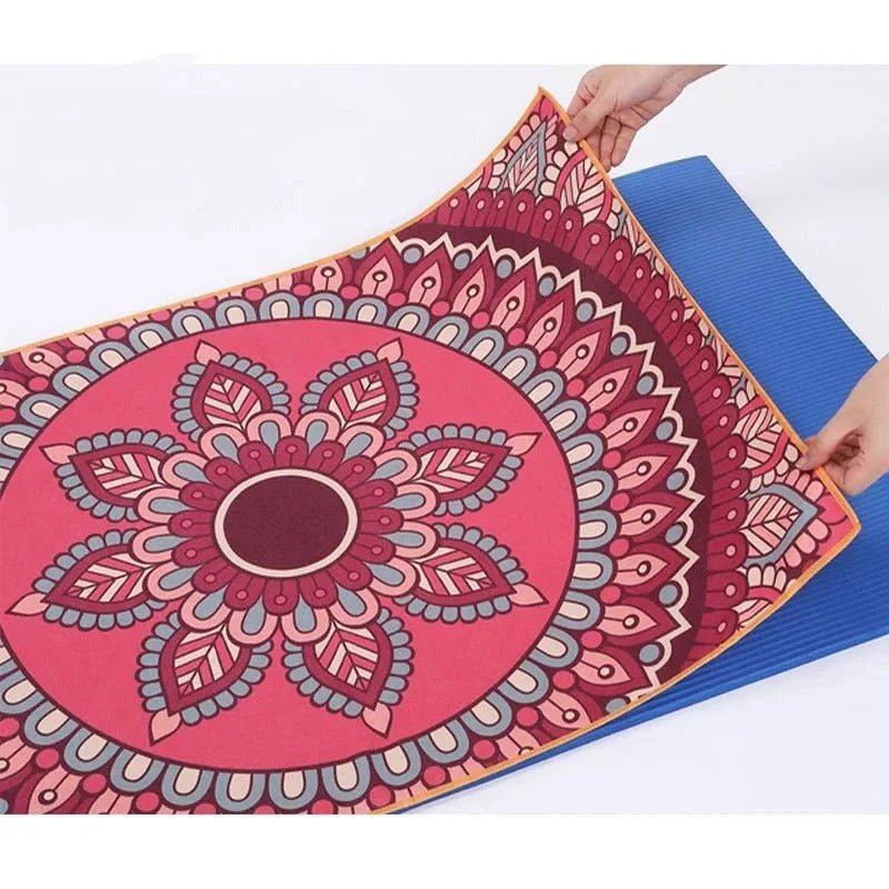 Double Layer Non - Slip Fitness Yoga Mat - SensorySoft