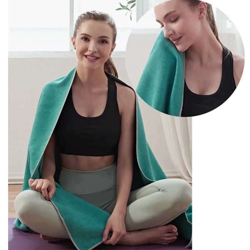 Double Layer Non - Slip Fitness Yoga Mat - SensorySoft