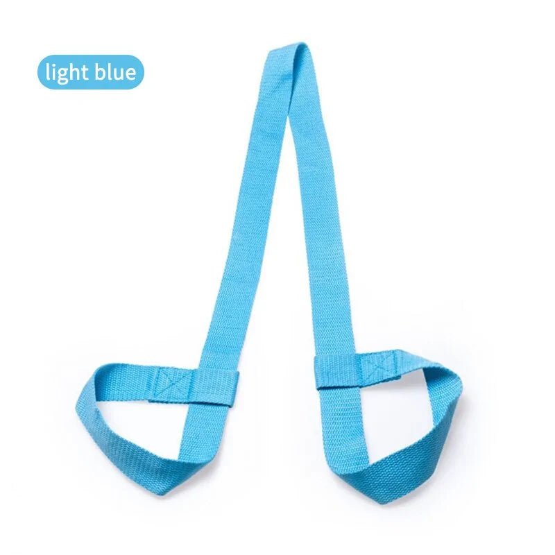 Durable Cotton Adjustable Yoga Mat Strap - SensorySoft