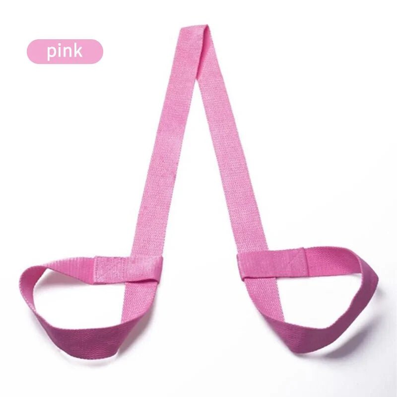 Durable Cotton Adjustable Yoga Mat Strap - SensorySoft