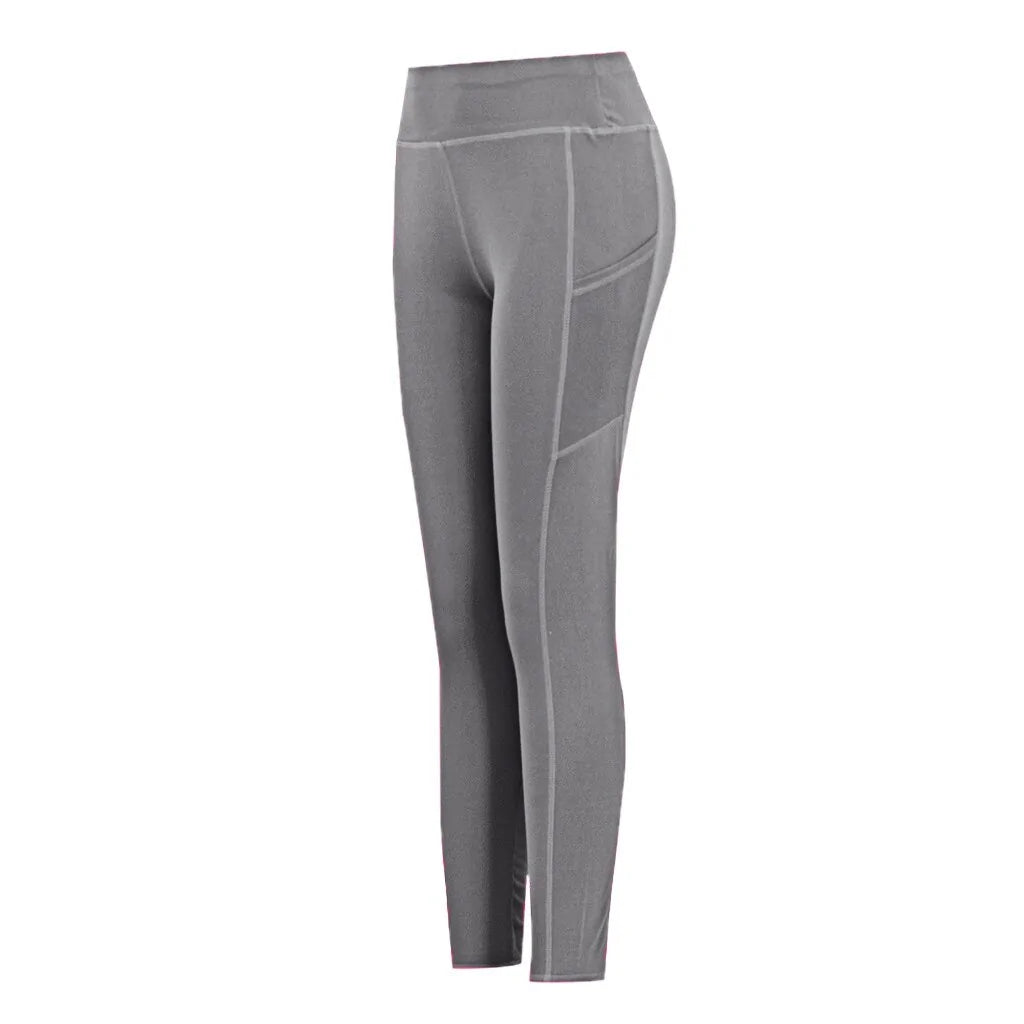 Elastic High Waist Push Up Leggings - SensorySoft
