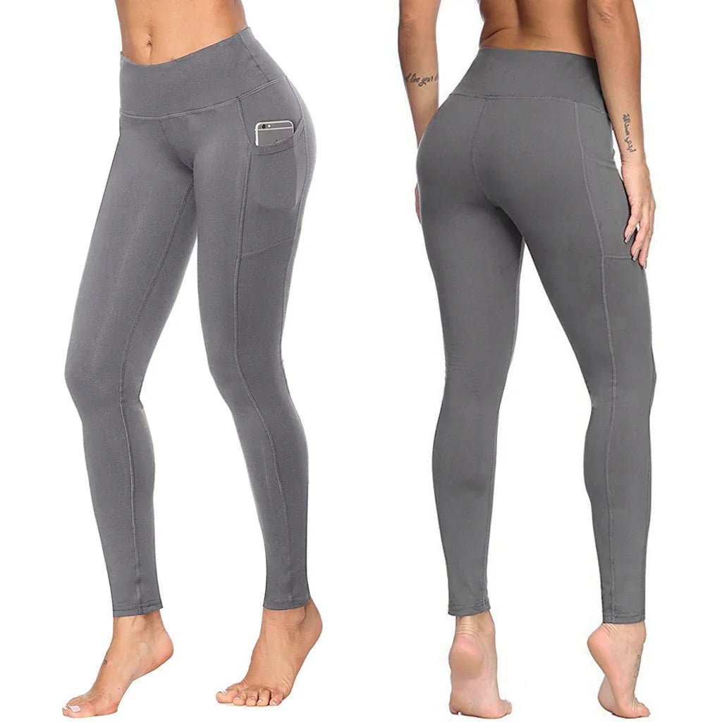 Elastic High Waist Push Up Leggings - SensorySoft