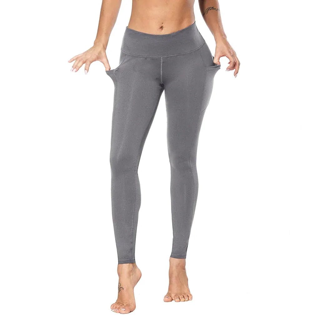 Elastic High Waist Push Up Leggings - SensorySoft