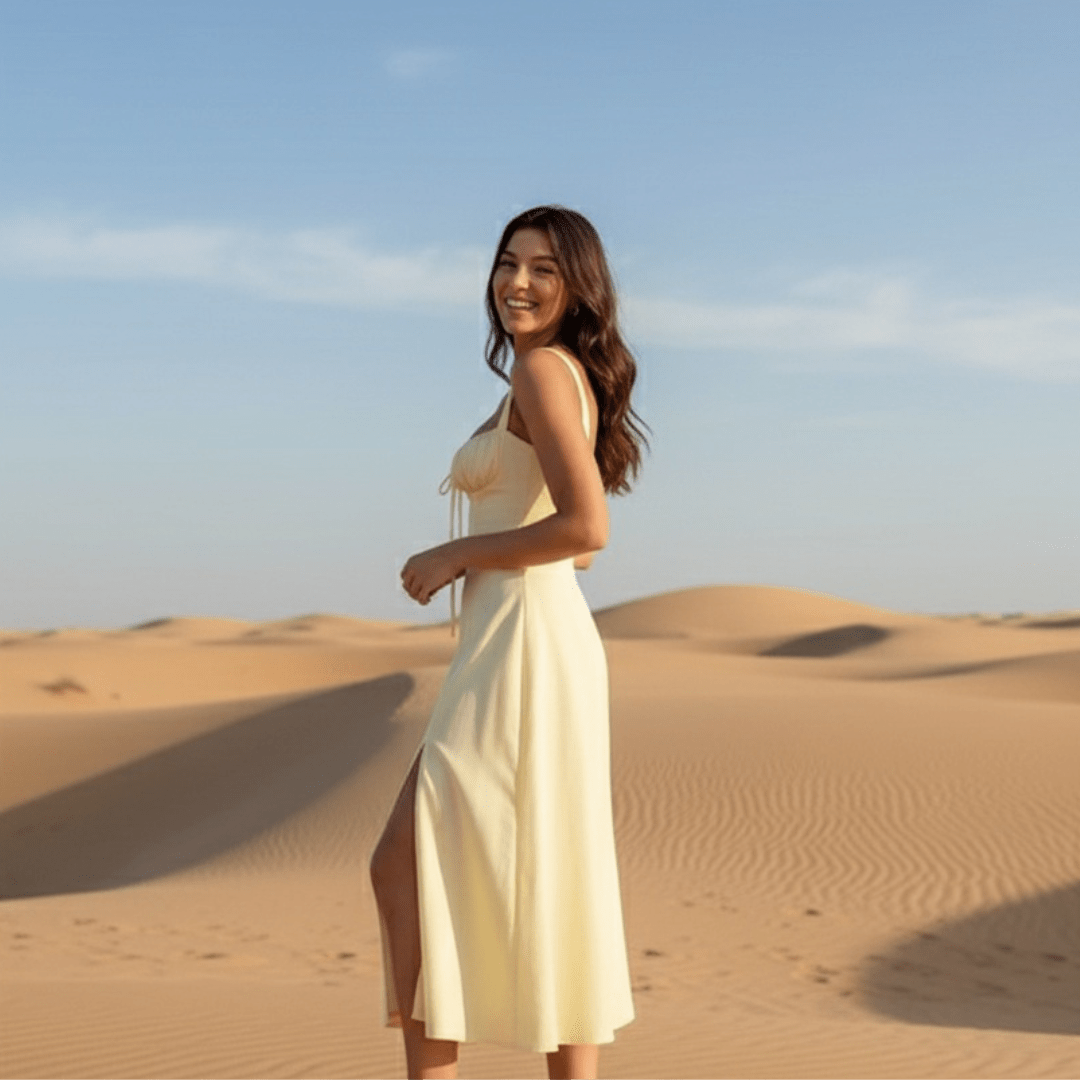 Elegant Vintage Pleated Dresses - SensorySoftShop
