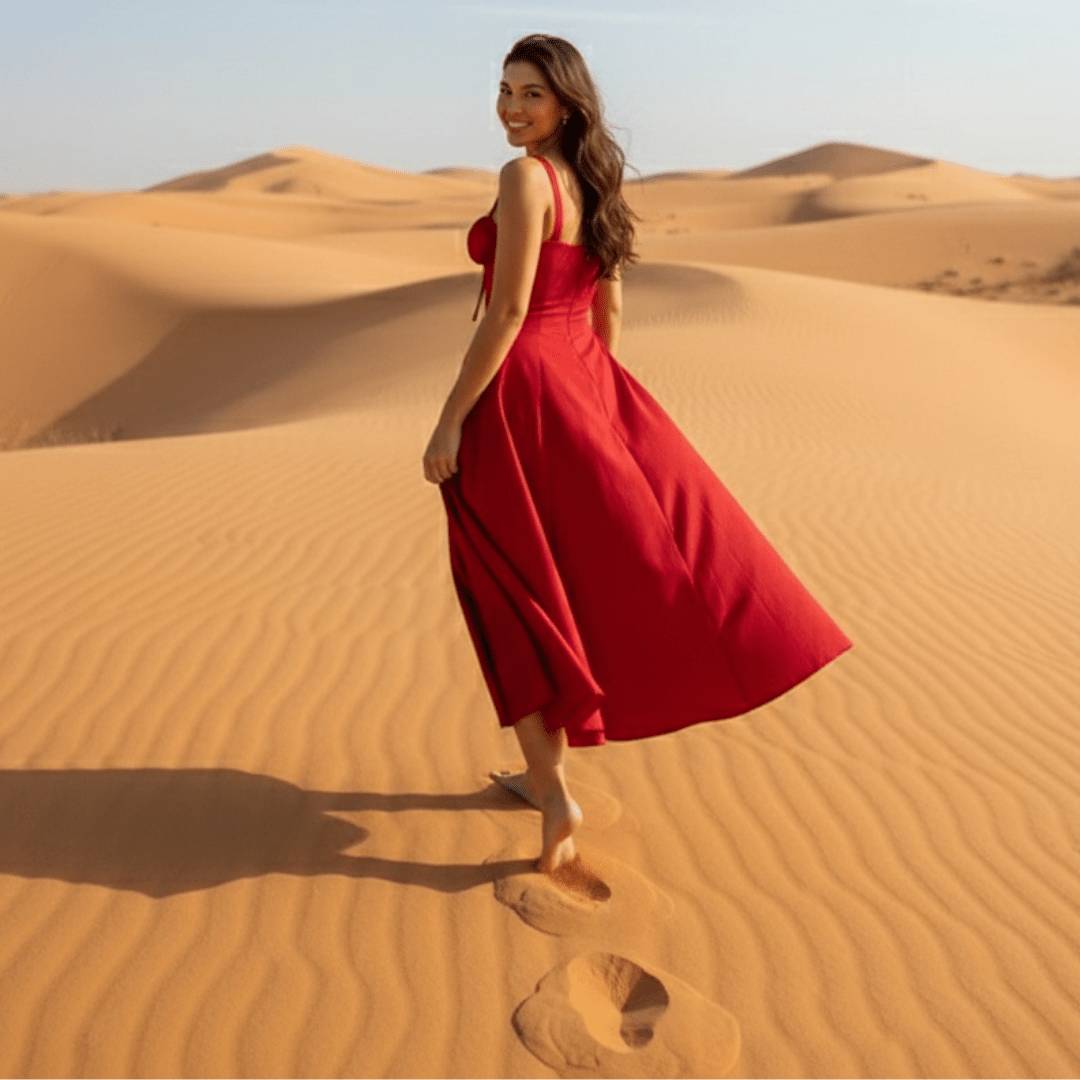Elegant Vintage Pleated Dresses - SensorySoftShop