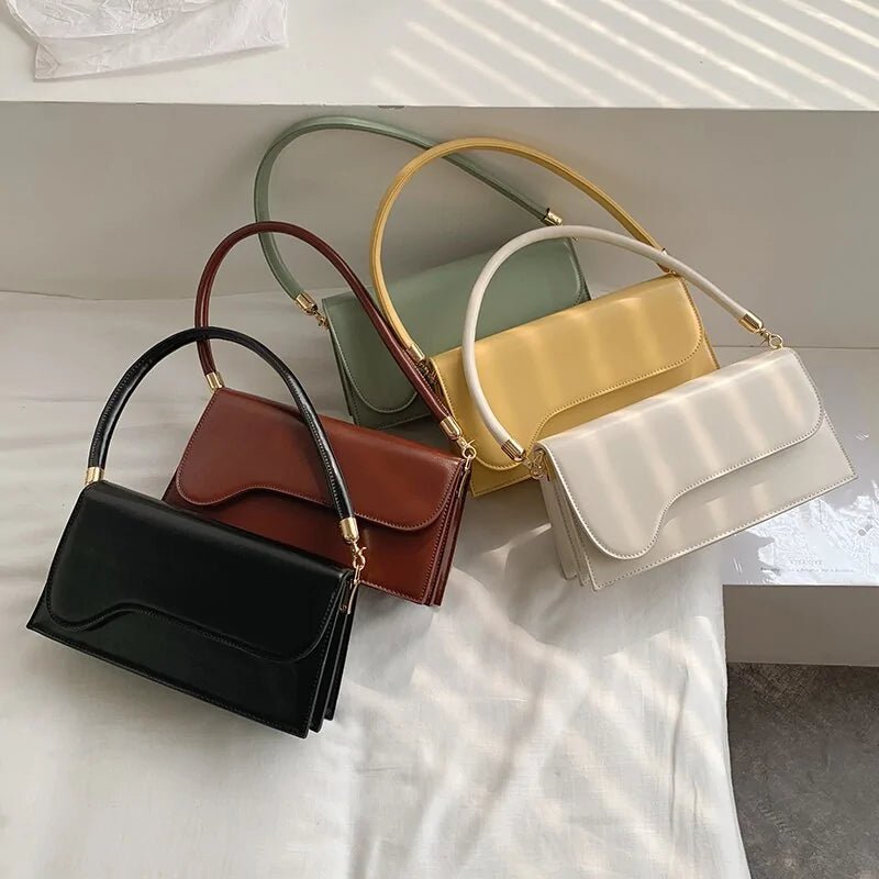 Elegant Women Baguette Handbags - SensorySoftShop