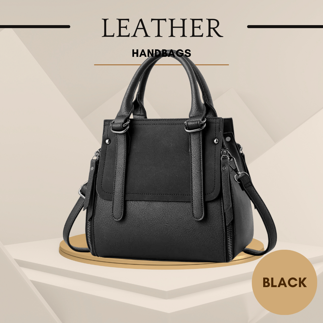 Fashion Handbags - 2025 Winter Collection - Color Black - SensorySoft