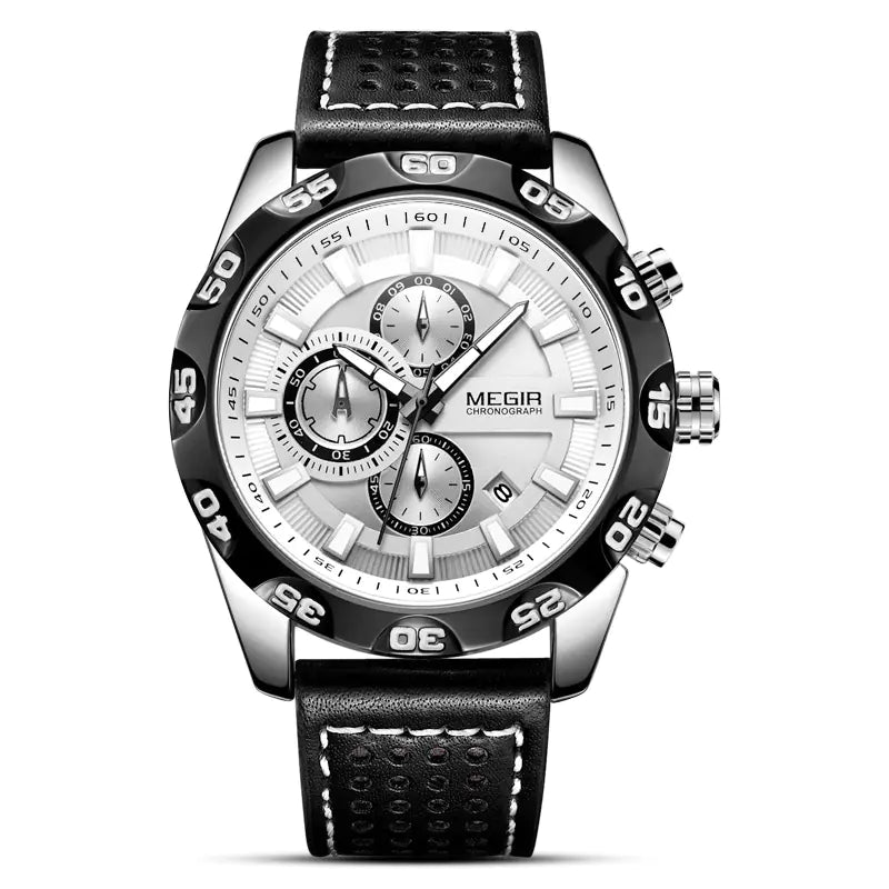 Fashionable Multifunctional Quartz Sports Watch for Men - SensorySoft