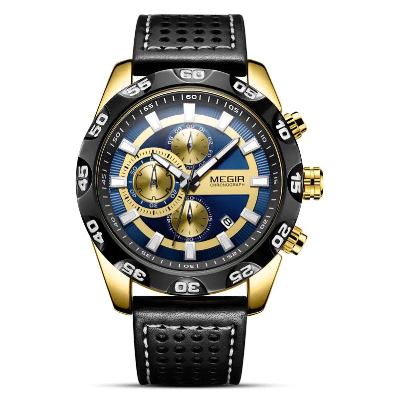 Fashionable Multifunctional Quartz Sports Watch for Men - SensorySoft