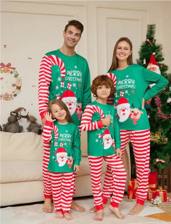 Festive Santa Family Sleepwear Set - SensorySoftShop